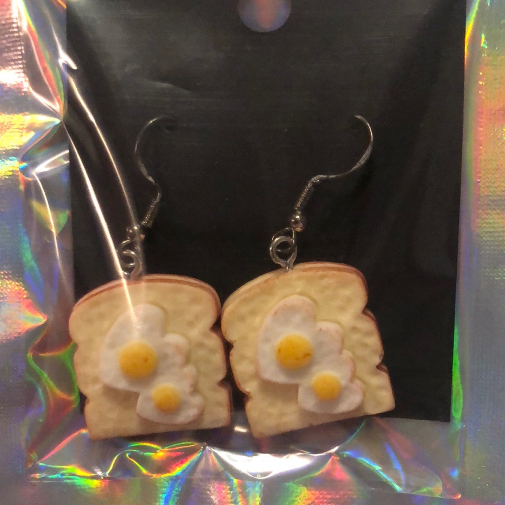 Toast Earrings